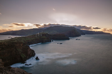 Fototapeta premium Sao Lourenco trail and viewpoint in Madeira, Portugal 