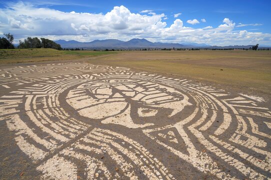 Pair of Ancient Geoglyphs in South America