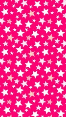 aesthetic star pink wallpaper background illustration
