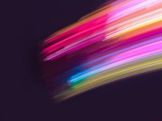 Space shuttle rockets launch into space blur abstract elegant background