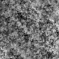Grungy Black and White Seamless Texture Background: Abstract Dark Distressed Concrete, Chalk Dust, or Stone Pattern Overlay for Design Projects