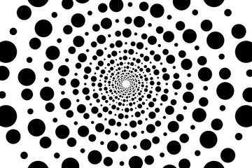 Halftone Dot Pattern Gradient Sunburst Retro Pop Art Vector Design