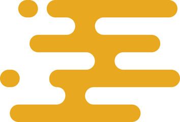 Oriental Decorative Ornament Element in Minimal Style