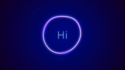 abstract AI text to speech voice generation app concept, smart personal assistant chat bot talking, futuristic machine learning smartphone technology background, business customer service support