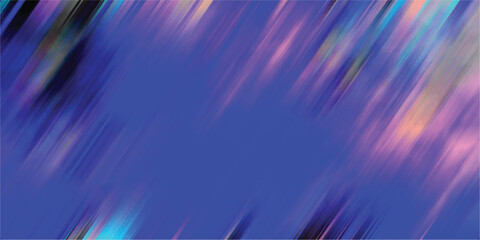 Dynamic abstract background with blurred diagonal streaks of vibrant purple, pink, blue, and yellow light creating a futuristic effect