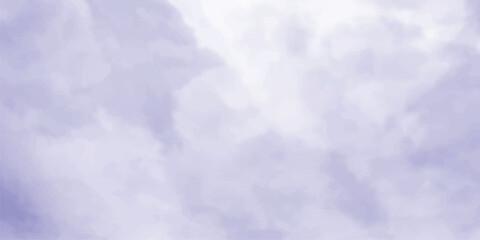 Soft Lavender and White Watercolor Cloud Texture Background with Gentle Blending vector illustration