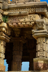 detail of a temple,  Garhi Padavali Madhya Pradesh 