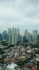 Jakarta, Indonesia &ndash; October 3, 2025: A cityscape view of Indonesia capital city Jakarta