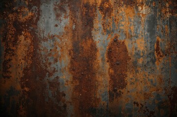 Aged corroded iron surface texture