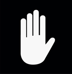 vector hand icon