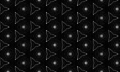 Fototapeta premium Abstract dark geometric pattern with subtle shimmering lights and dynamic triangles for modern design