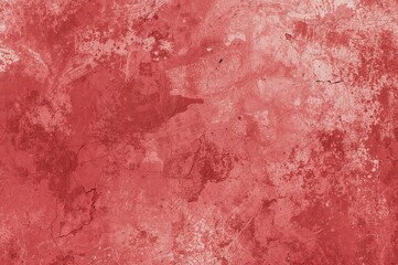 Fototapeta premium Vintage crimson cement wall texture for abstract background