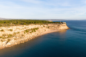 Panorama de la plagette de Leucate la Franqui