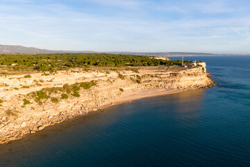 Panorama de la plagette de Leucate la Franqui