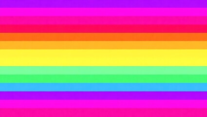 Colorful Horizontal Stripes in a Vibrant Rainbow Spectrum.