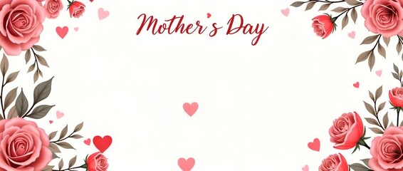 Elegant Mothers Day gift certificate design featuring refined typography creative layout and premium branding elements to offer sophisticated promotional visuals for quality photo stock use in  Photo 