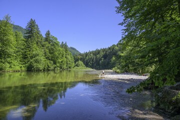Steyr Fluss Molln Obersterreich Sterreich