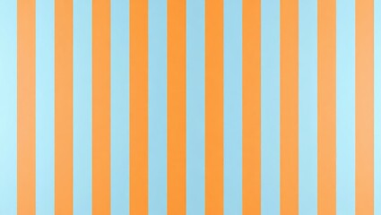 Orange and Blue Vertical Stripes Pattern Background.
