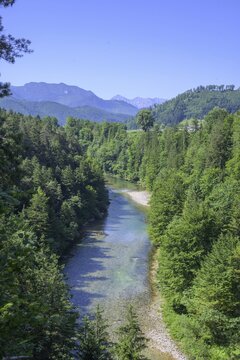 Schluchtenblick Steyr Fluss, Molln, Ober&ouml;sterreich, &Ouml;sterreich