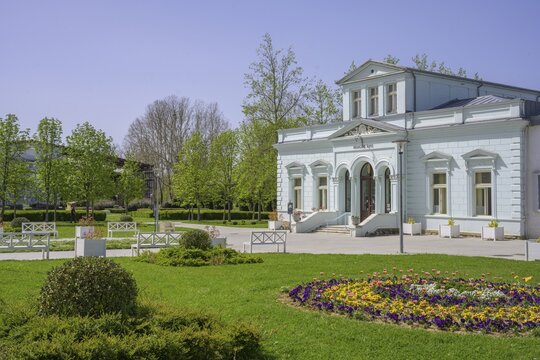Mramorne Kupke outbuilding spa house complex with park, Lipik, Požega-Slavonia County, Croatia