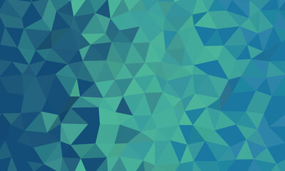 Abstract geometric composition with vibrant color palette