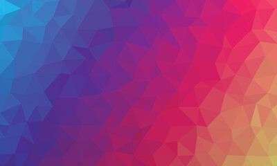 Abstract geometric composition with bold colors and text elements