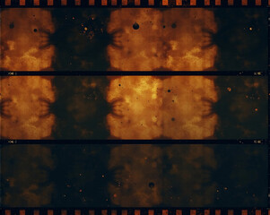 Medium format color film frame. Blank large format blank film negative or picture frame, free photo space.	