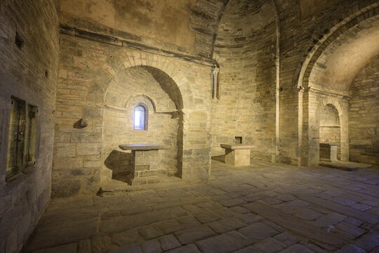 Chancel, Prieur&eacute; de Serrabone, Boule-d'Amont, D&eacute;partement Pyr&eacute;n&eacute;es-Oriental, France