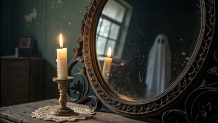 antique mirror