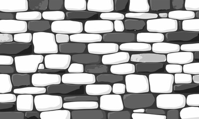Stone wall texture, grey cobblestone surface, natural masonry background, abstract stonework design