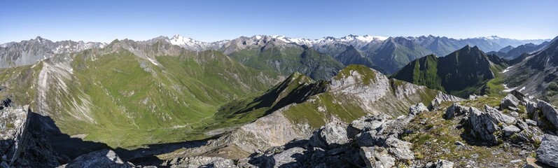 Mountain Panorama With Grovenediger Mountain