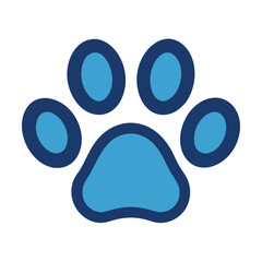 Dog or Cat Paw Icon