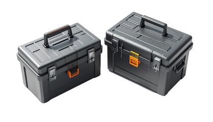 Fototapeta premium Hand tool storage collection, dual styles isolated on transparent background