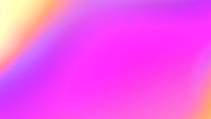 Vibrant neon gradient background with smooth transitions in electric pink purple and yellow hues creating a dynamic modern aesthetic for design projects