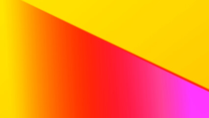 Vibrant diagonal gradient of yellow, orange, red, and pink creates a dynamic, modern abstract background for energetic designs and creative projects.