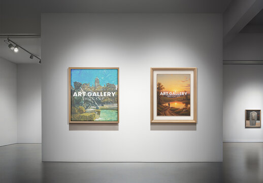 Art Gallery Mockup 109