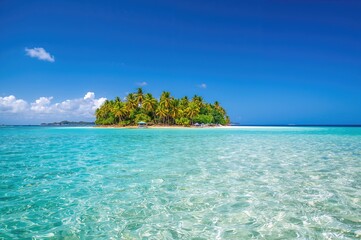 Fototapeta premium Exploring a Serene Island Paradise