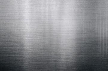 Fototapeta premium Close-up view of stainless steel surface texture