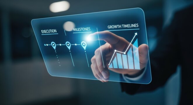 Execution and milestones drive growth timeline success through achievement development and steady progress