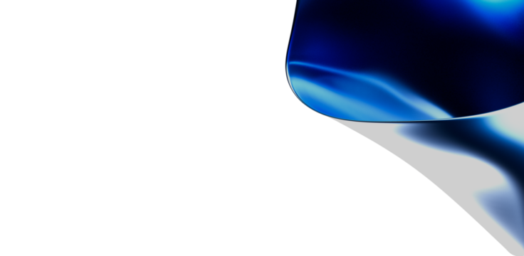 Modern abstract design with flowing blue and white shapes and gradients. Ideal for creative projects, backdrops, and graphic design elements.