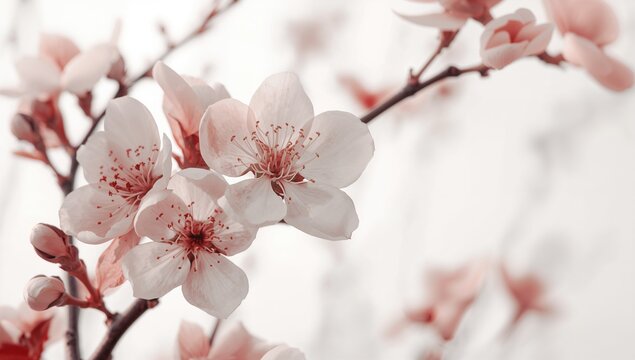 White Background Featuring Shiuli Flower