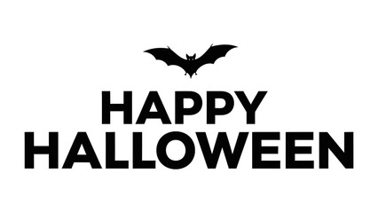 Happy Halloween: A spooky image of a silhouetted bat adds to the Halloween spirit. This image embodies the festive atmosphere.