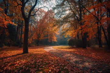 View of the green space