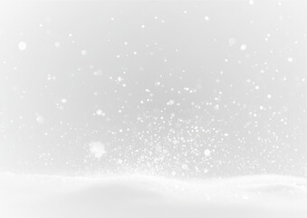 Snowflakes overlay PNG, falling snow transparent background