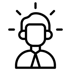 Exxperience icon vector illustration