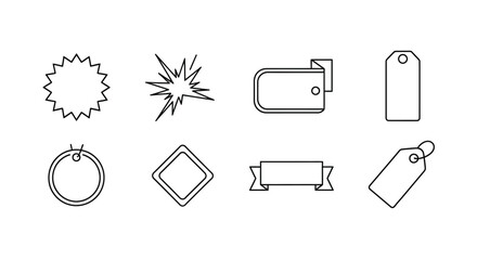 set of vector icons for design