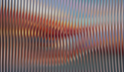 Iridescent glass ripple background, pattern gradient glass, vibrant fractal gradient with smooth...