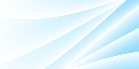 Fototapeta premium Abstract white wavy glowing lines on a blue background. Futuristic digital high-technology pattern. Health Care concept. Vector