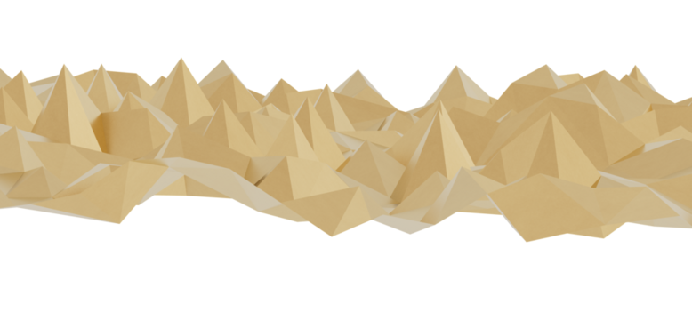 Unique abstract image of a beige polygonal mountain range. Ideal for backgrounds, textures, and modern design projects. Download now!