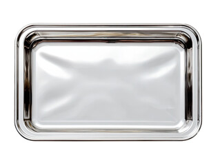 Empty stainless steel baking pan (1)